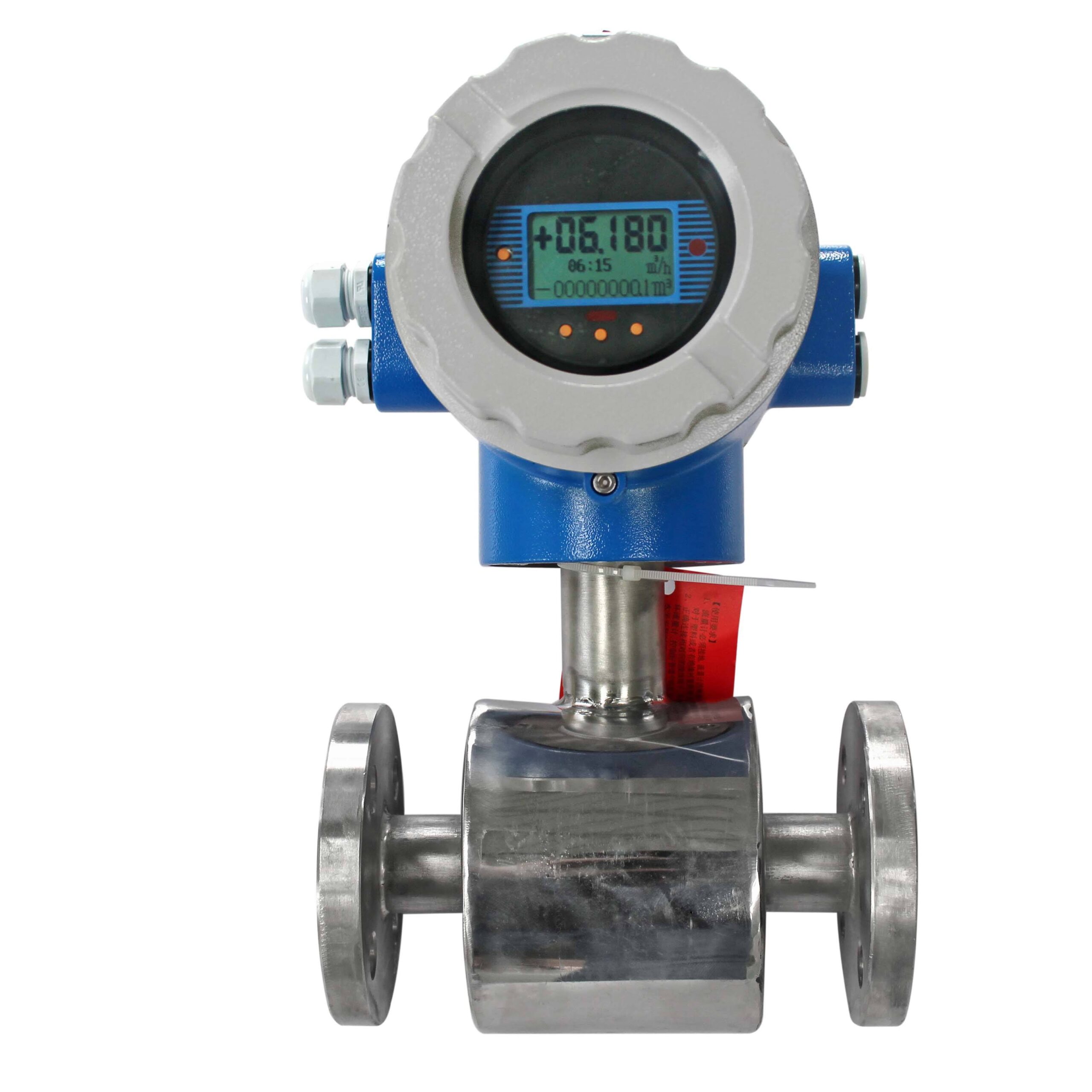 Ultrasonic open channel flow meter